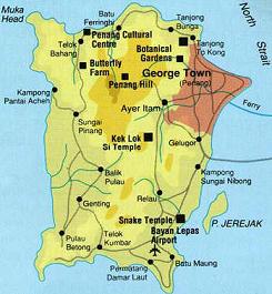 l'ile de Penang 