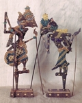 Rama et sita en marrionettes